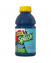 V8 SPLASH BLUE RASPBERRY 16 OZ. - 12 CT.
